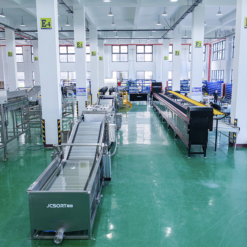 AI-Powered Sweet Potato Washing, Air-Drying, and Intelligent Sorting Machine | One-Stop Automated Sw